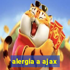 alergia a ajax